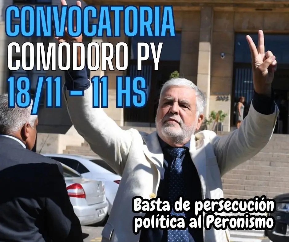 JULIO DE VIDO: Su injusta, arbitraria y vengativa prisión so pretexto de una causa prescripta nos pone en un brete