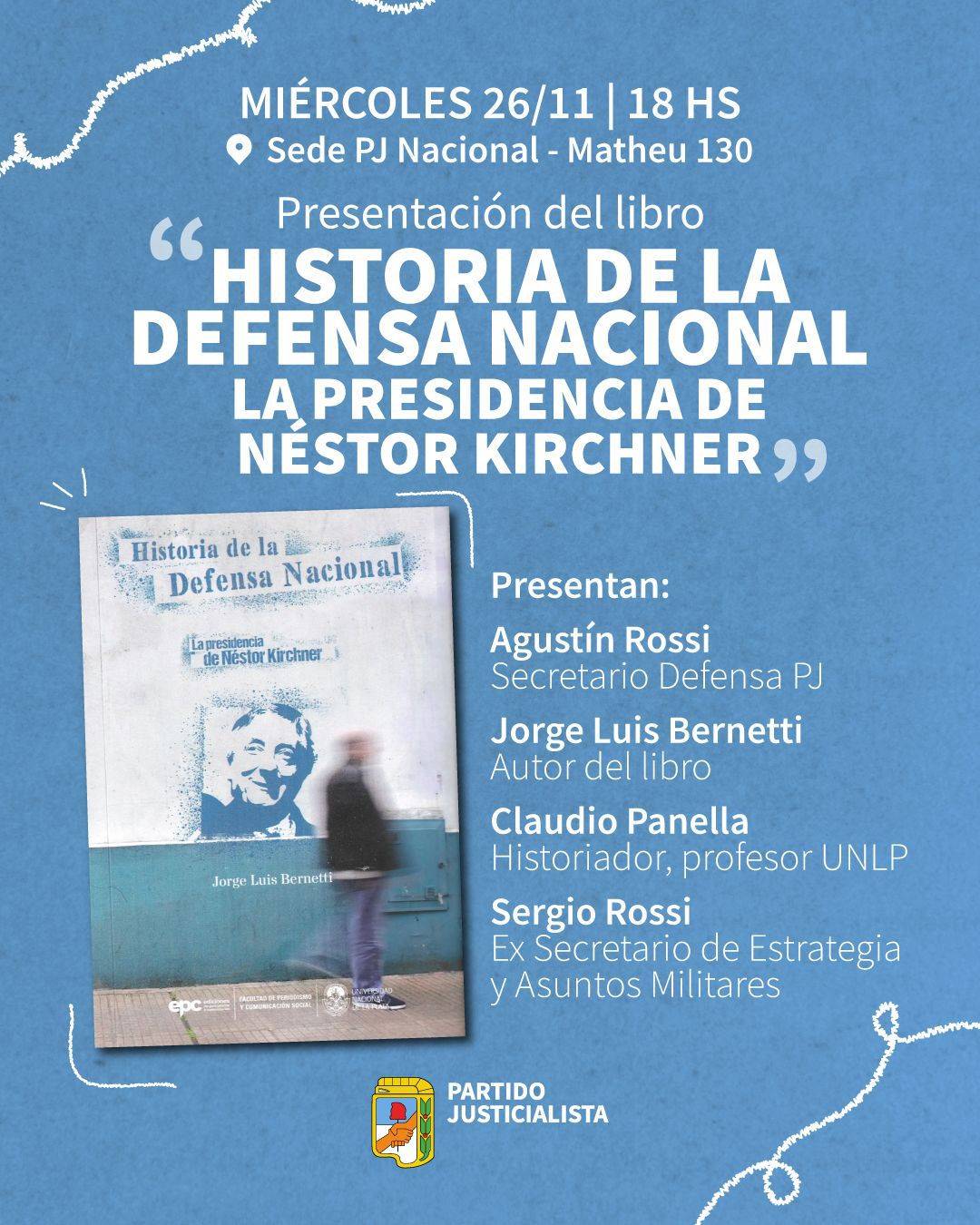 LIBROS – FF.AA -PERONISMO – ALBERTE. Presentación de «Historia de la Defensa Nacional» (del gobierno de Néstor Kirchner) y de una biografía del mayor Alberte